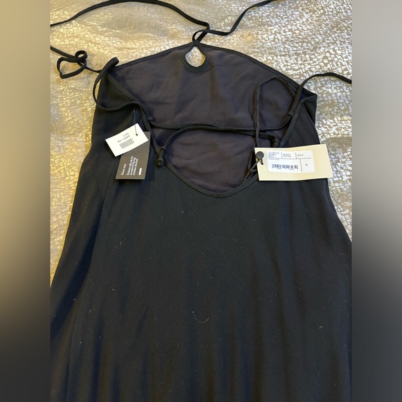 NWT Three Graces London Katrina Jersey maxi  Dress, black in size 6. - Picture 7 of 13